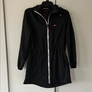 Tommy Hilfiger Women's Black Trench Coat